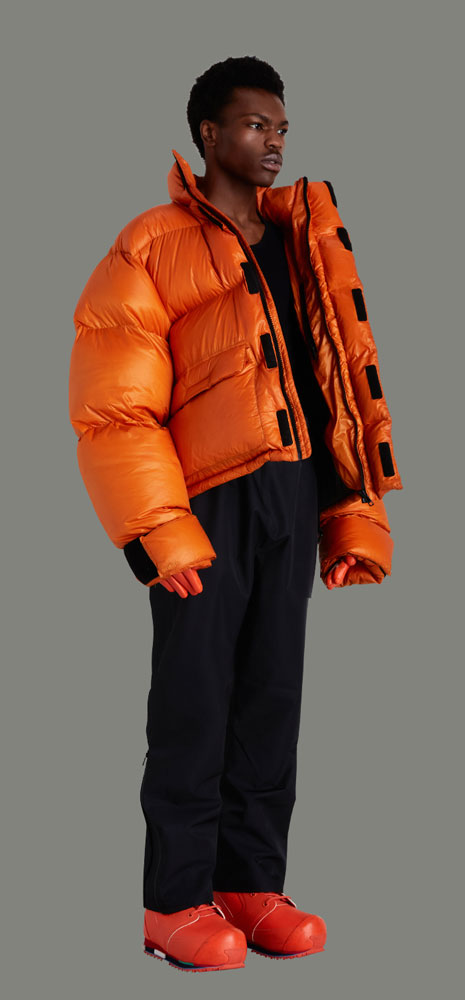 entire studios pfd down jacket ダウンジャケット